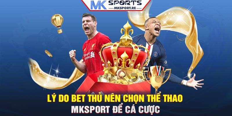 Lý do bet thủ nên chọn thể thao MKSport để cá cược